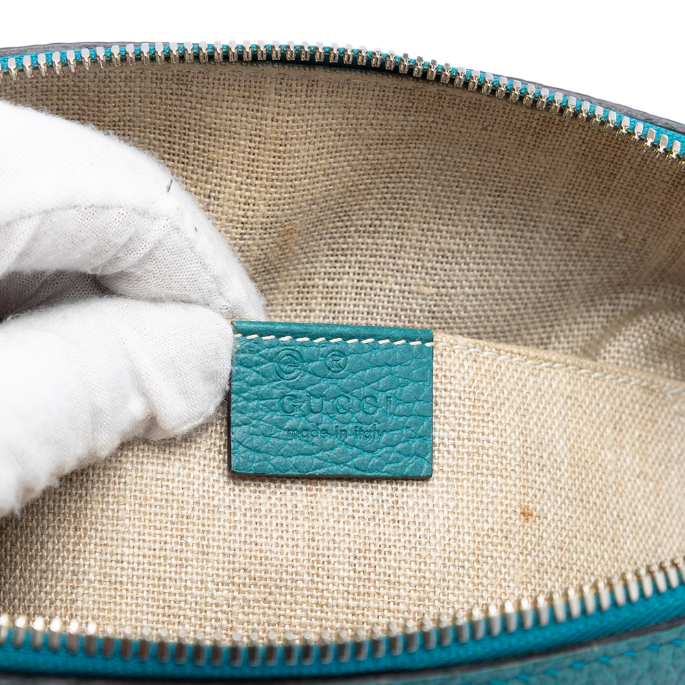 Pre-Loved Gucci Small Dollar Calfskin GG Charm Dome Satchel - Picture 5 of 7